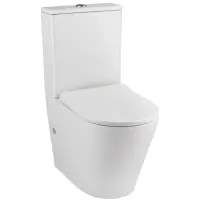 Унитаз-компакт Teka Nexos 117330000 безободковый, с сиденьем микролифт, белый