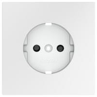 Накладка для розетки с заземлением и со шторками Voltum S70 VLS000702