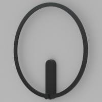 Накладной светильник Denkirs ROUND DK5035-BK