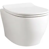 Унитаз подвесной Artceram Ten TEV006 05 00 безободковый, белый матовый