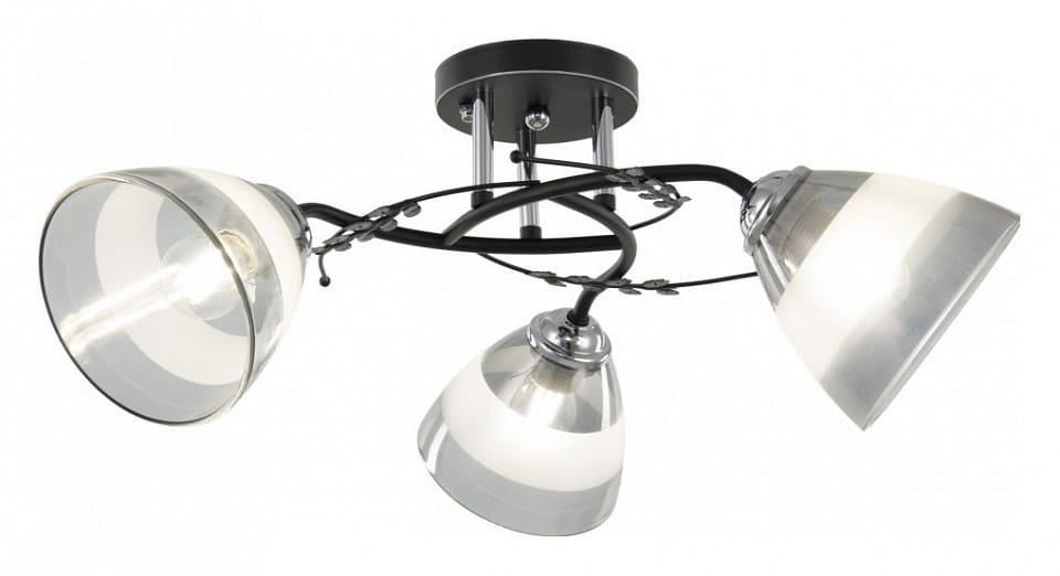 Потолочная люстра Arte Milano AMALFI-327685 327685/3A BK+CR