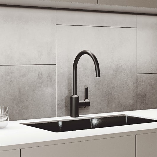 Смеситель для кухни Kludi Bingo Star 428033978 черный матовый