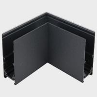 Соединитель угловой L-образный для треков накладных Italline Atom IT012-5034 black