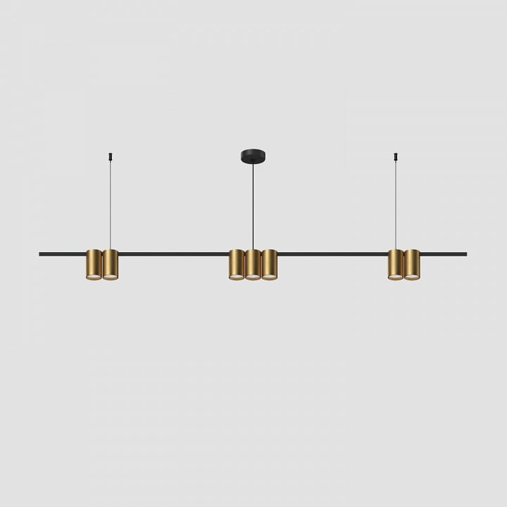 Подвесной светильник Denkirs Orbit DK4063-BK+SG