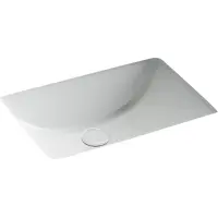Раковина Ceramicanova Era CN15001 51,5x38 см, встраиваемая снизу, белый