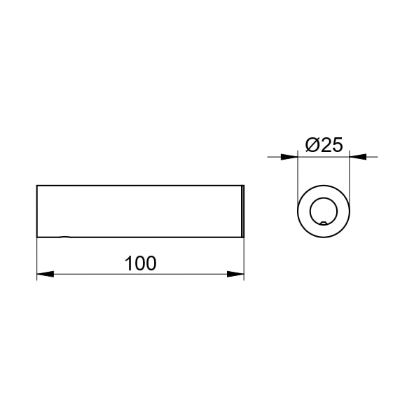 Держатель туалетной бумаги Keuco Reva 12863370000 черный матовый