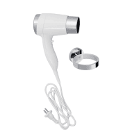 Фен с держателем Bemeta 999433084 белый