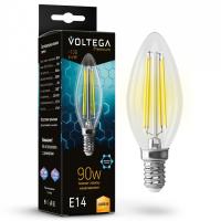Лампа светодиодная Voltega свеча (Candle) 9Вт графеновая серия (Graphene) E14 6Вт 3000K 7219