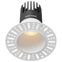 Встраиваемый светильник Maytoni Dip DL120-10W-2.7K-TRS-W