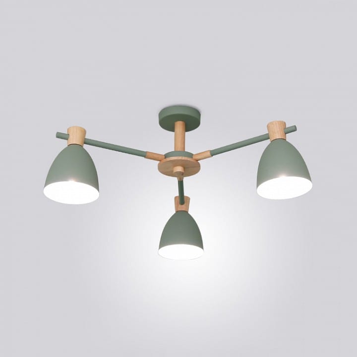 Люстра на штанге Imperiumloft Folke Green FOLKE01