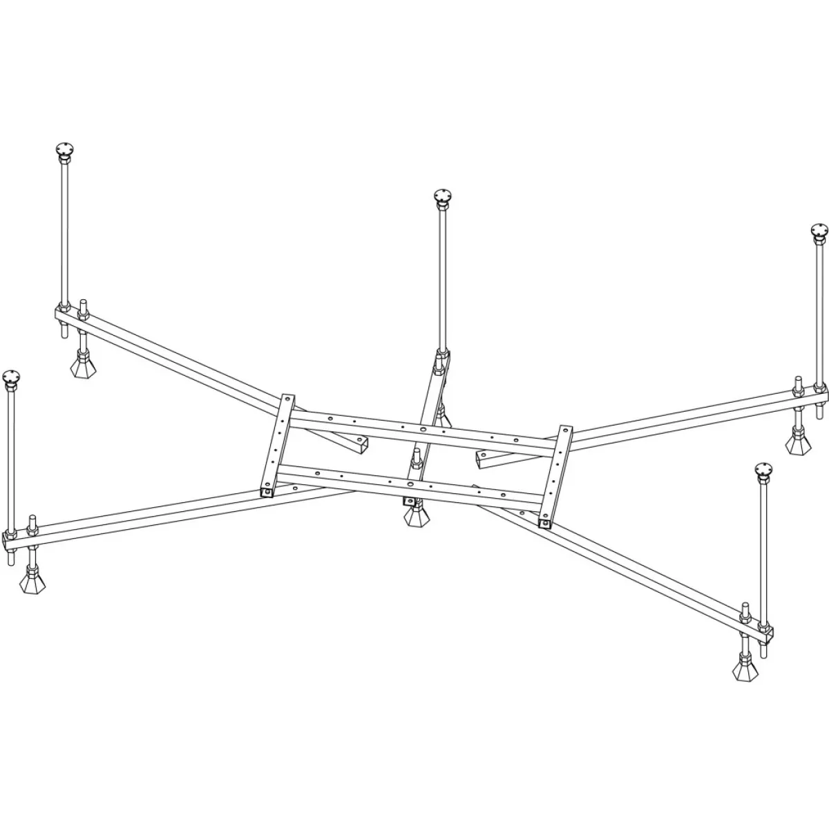 Каркас для ванны VitrA Universal 59999991001 150/160/170 x 70