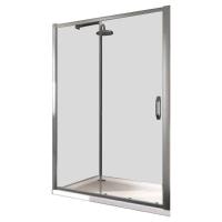 Душевая дверь в нишу Huppe X1 140402.069.322 120x190 с покрытием ANTI-PLAQUE