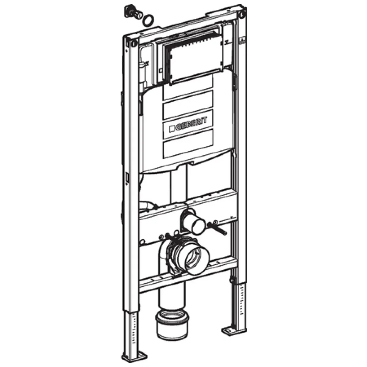 Инсталляция для унитаза Geberit Duofix 111.300.00.5