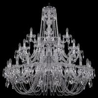 Подвесная люстра Bohemia Ivele Crystal 1402 1402/20+10+5/400/3d/Ni