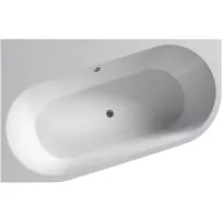 Ванна из литьевого мрамора Belux Лондон 4810924269553 169,9x109,3 см L, белый
