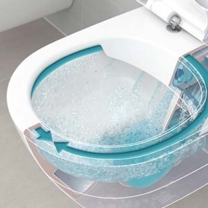 Унитаз подвесной Villeroy&Boch Avento Plus 5656HRR1 с сиденьем микролифт
