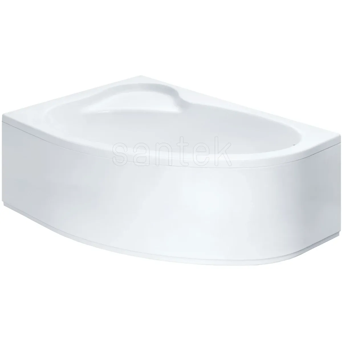 Акриловая ванна 170x100 см L Santek Эдера 1.WH50.1.662