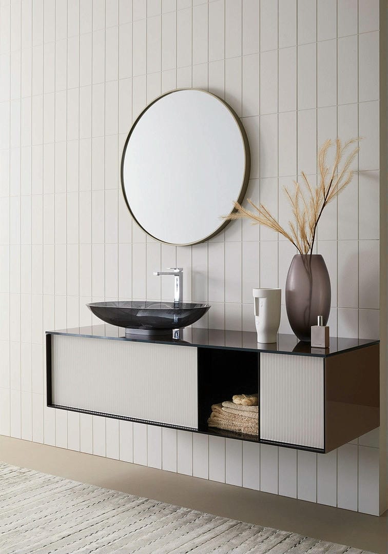 Комплект мебели с раковиной Artelinea Quadra QUP69+QUT29+QUVN+RQUC+KQUC+B.90 FU