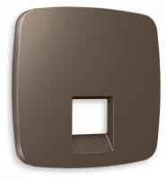 Накладка для розетки RJ-11 или RJ-45 Ambrella Volt Quant OP6420