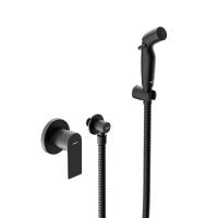 Гигиенический душ Damixa Apollo 477510300 со смесителем чёрный