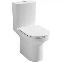 Унитаз-компакт Jacob Delafon Elite E29723-00 безободковый, с сиденьем микролифт, белый