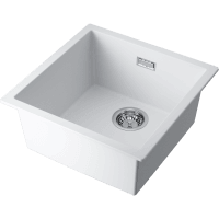 Кухонная мойка Omoikiri Yamakawa 45T-U/I 4993310 белая матовая