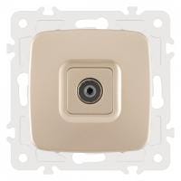 ТВ-розетка без рамки Arte Milano am-205 205.43-1.shampan