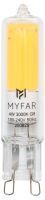 Лампа светодиодная MyFar Базис G9 G9 4Вт 3000K MB1101G9-4W3K