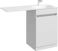 Тумба под раковину AQWELLA Forma 115 FOR0105KR белый