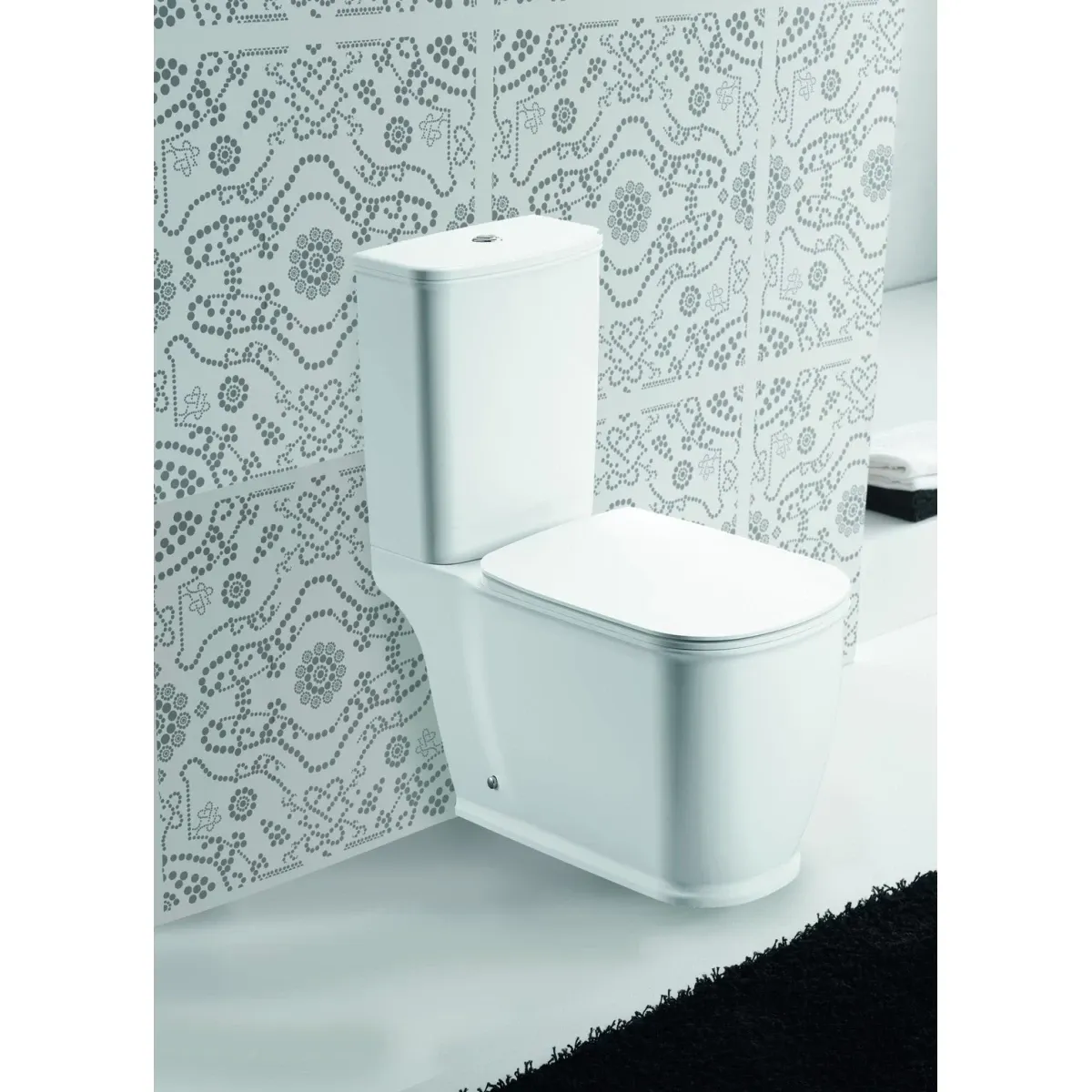 Унитаз-компакт Grossman Comfort GR-N3013 с сиденьем микролифт, белый