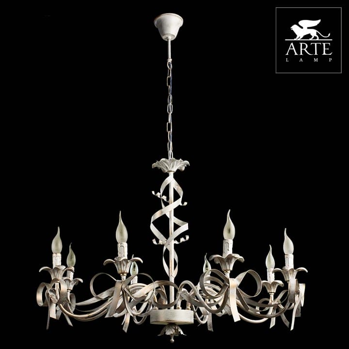 Подвесная люстра Arte Lamp Olivia A1018LM-8GA