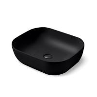 Раковина керамическая Vincea VBS-101MB 500*400*140 накладная матовый черный