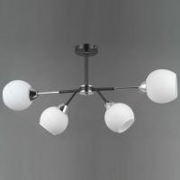 Люстра на штанге ILLUMICO LIBRA IL0715-4CSQ-24 BK CR LIBRA