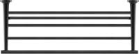 Полка для полотенец Duravit Starck T 0099444600 61 см черный матовый