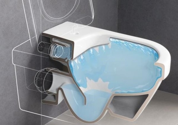 Подвесной унитаз Villeroy&Boch Architectura PLUS 4687HR01 с крышкой микролифт