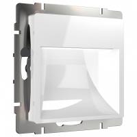 Заглушка для поста с подсветкой без рамки Werkel белый W1154101