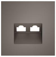 Накладка для розетки RJ-11 или RJ-45 Voltum S70 VLS001414