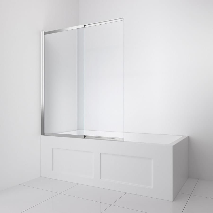 Шторка для ванны BelBagno Luce LUCE-VF-11-90/145-C-Cr