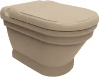 Унитаз подвесной Creavit Antik AN320-00CM00E-0000 с функцией биде, капучино матовый