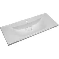 Раковина Misty Evva Р-Евв14120-Д 120x44 см, накладная, белый