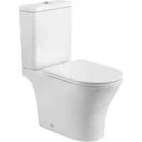 Унитаз напольный BelBagno Acqua BB2801CP-TOR/SC безободковый, без бачка, торнадо, с сиденьем микролифт, белый