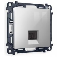 Розетка Ethernet RJ-45 и со шторками, без рамки Ambrella Volt ALFA MA412005