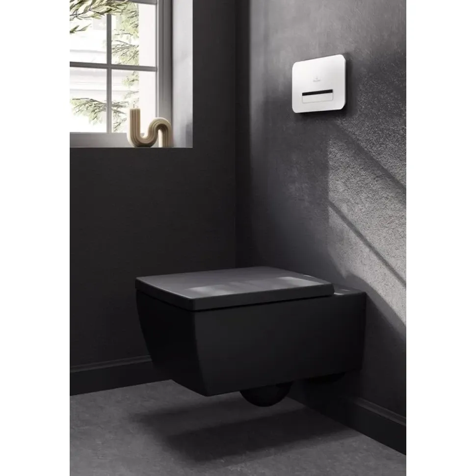 Крышка-сиденье Villeroy & Boch Memento 2.0 8M24S1R7 черный матовый