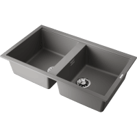 Кухонная мойка Omoikiri Kitagawa 86-2 4993491 leningrad grey