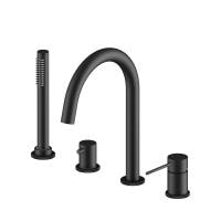 Смеситель для ванны с душем врезной Timo Saona 2320/03Y черный