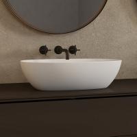 Раковина Abber Stein AS2636 белая матовая