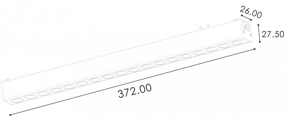 Накладной светильник SWG PRO SLIM DL-SLIM-DRBL-18-CCT