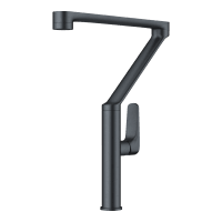 Смеситель для кухни Omoikiri Tara 4994374 вороненая сталь