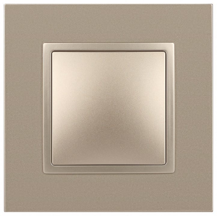 Переключатель перекрестный одноклавишный без рамки Эра Эра Elegance 14-1108-04