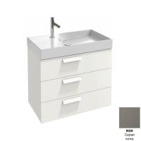 Тумба под раковину 80 см Jacob Delafon Rythmik EB1309-N29 серая кожа